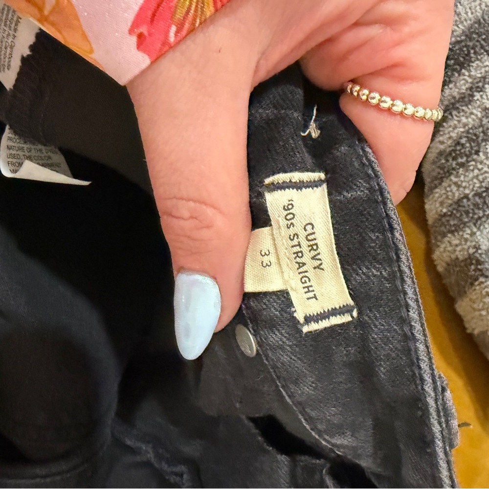 Madewell Curvy 90s Straight Jeans
